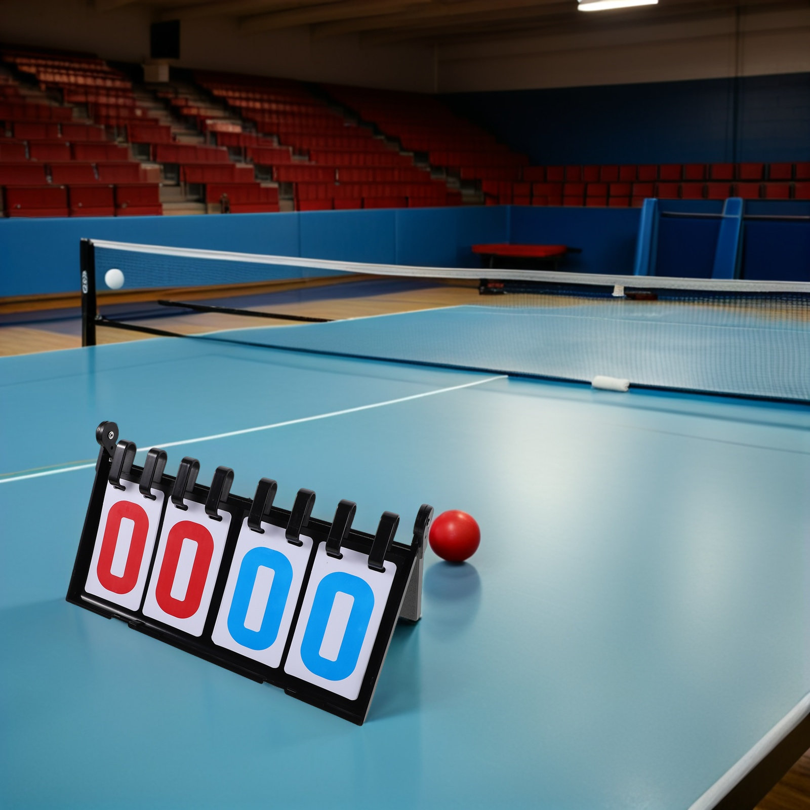 탁상용 스포츠 점수판, 4자리 숫자 표시, 농구, 축구 - Badminton Counter 리뷰 및 가격