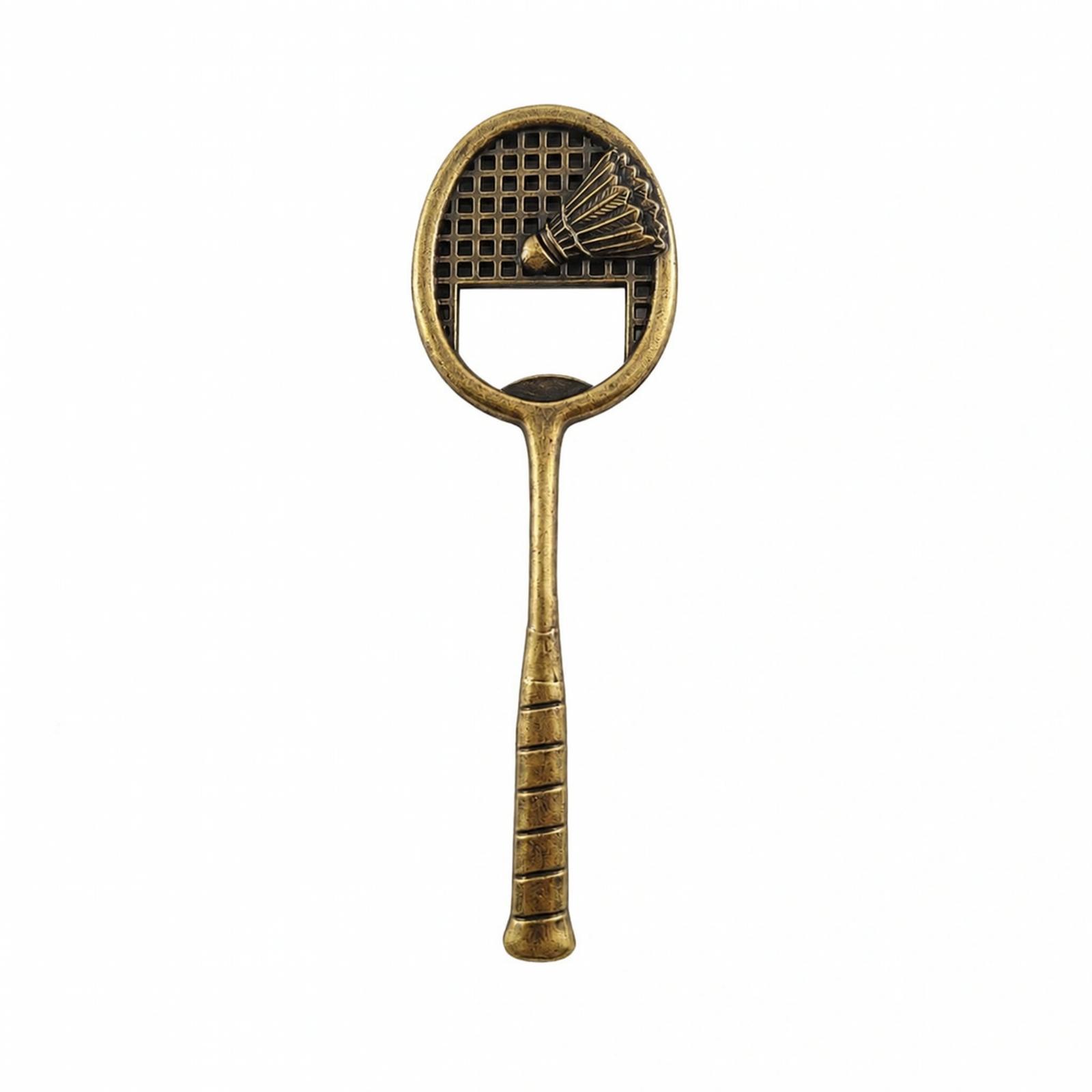 빈티지 합금 배드민턴 라켓 병따개, 창의적인 벽걸이형  - Badminton Counter 리뷰 및 가격