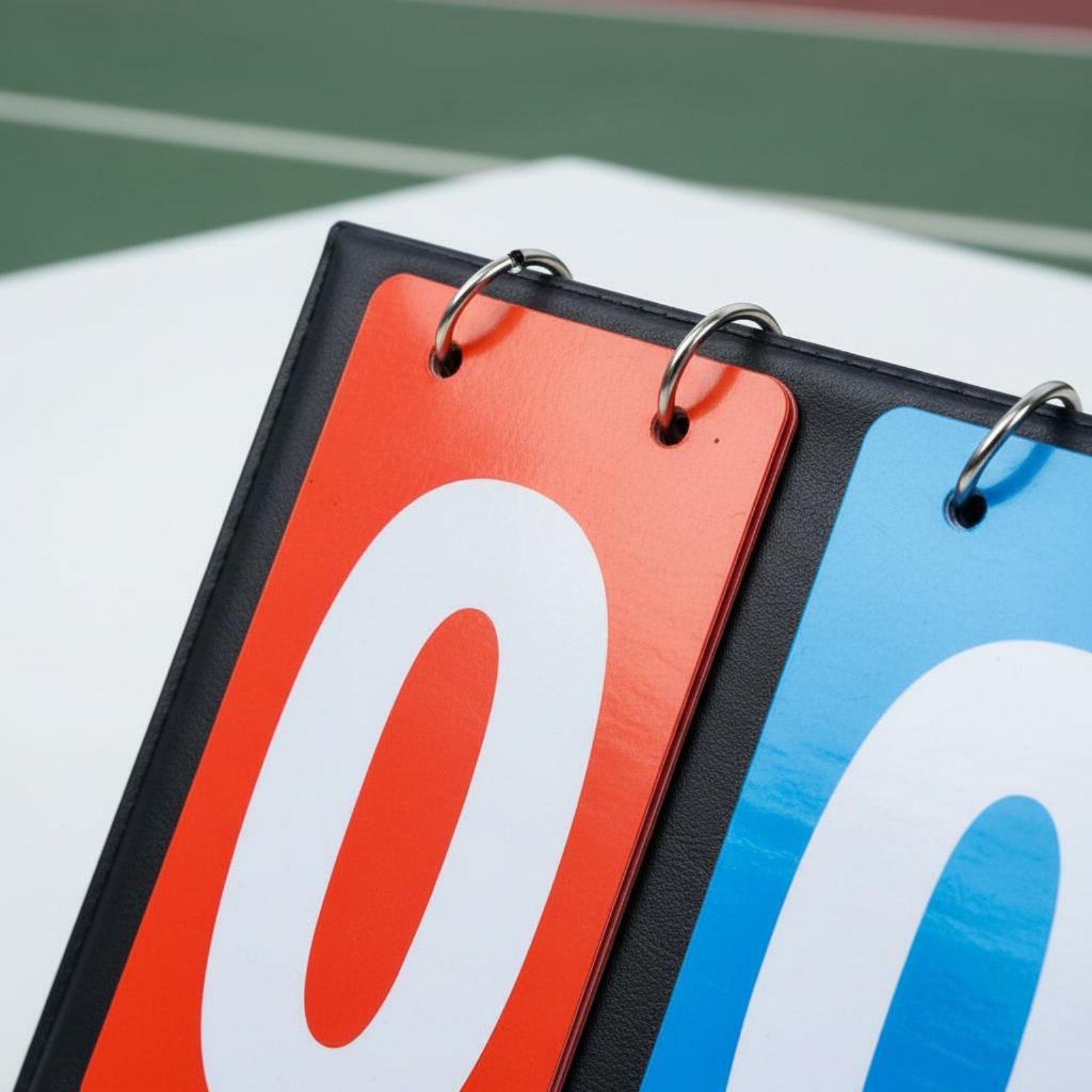 두꺼운 가죽 소재의 스포츠 점수판, 빠른 점수 변경이  - Badminton Counter 리뷰 및 가격