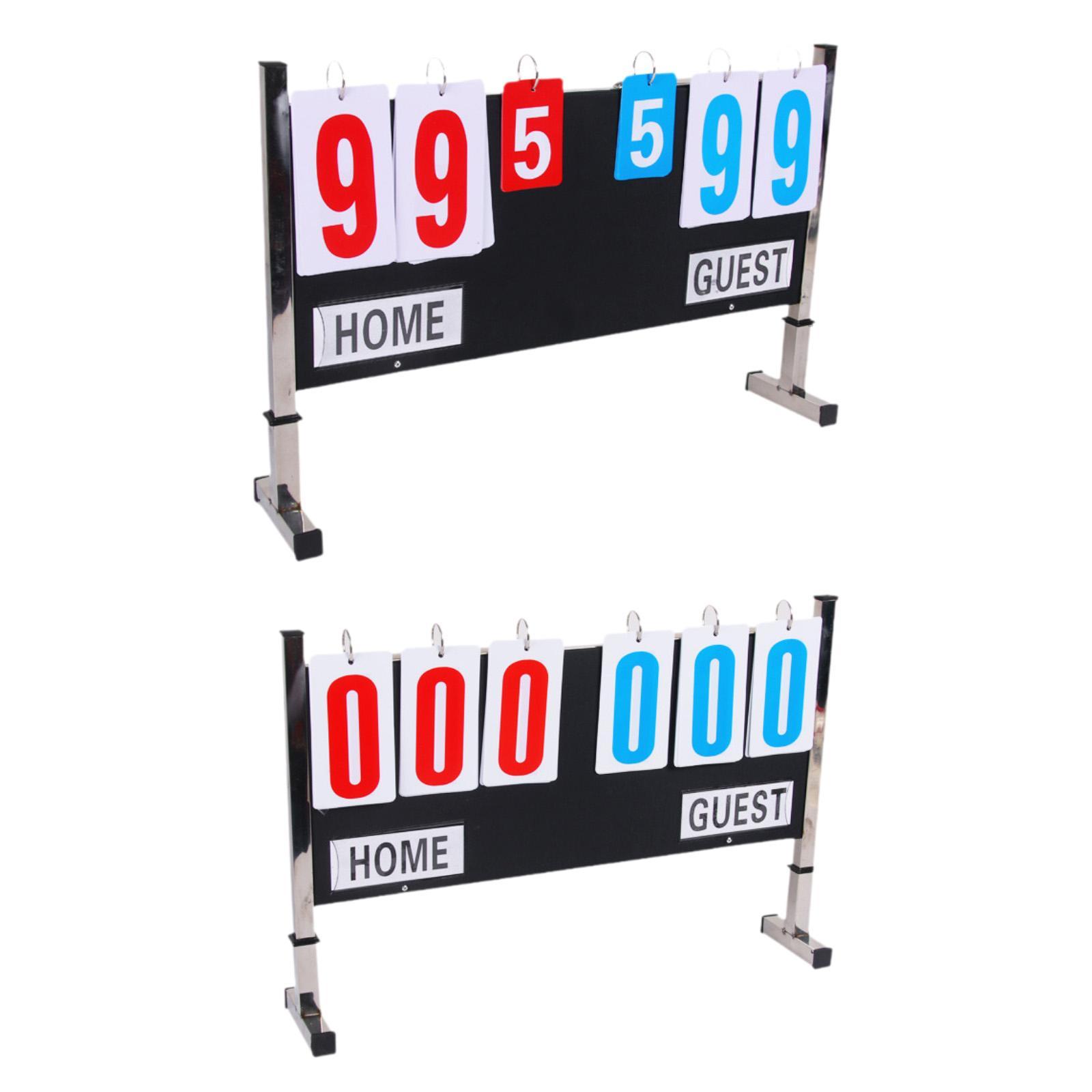 멀티 스포츠 스코어보드 테이블탑 스코어 플리퍼 플립 스 - Badminton Counter 리뷰 및 가격